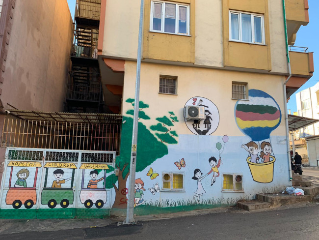 La scuola gestita dai volontari a Kilis
